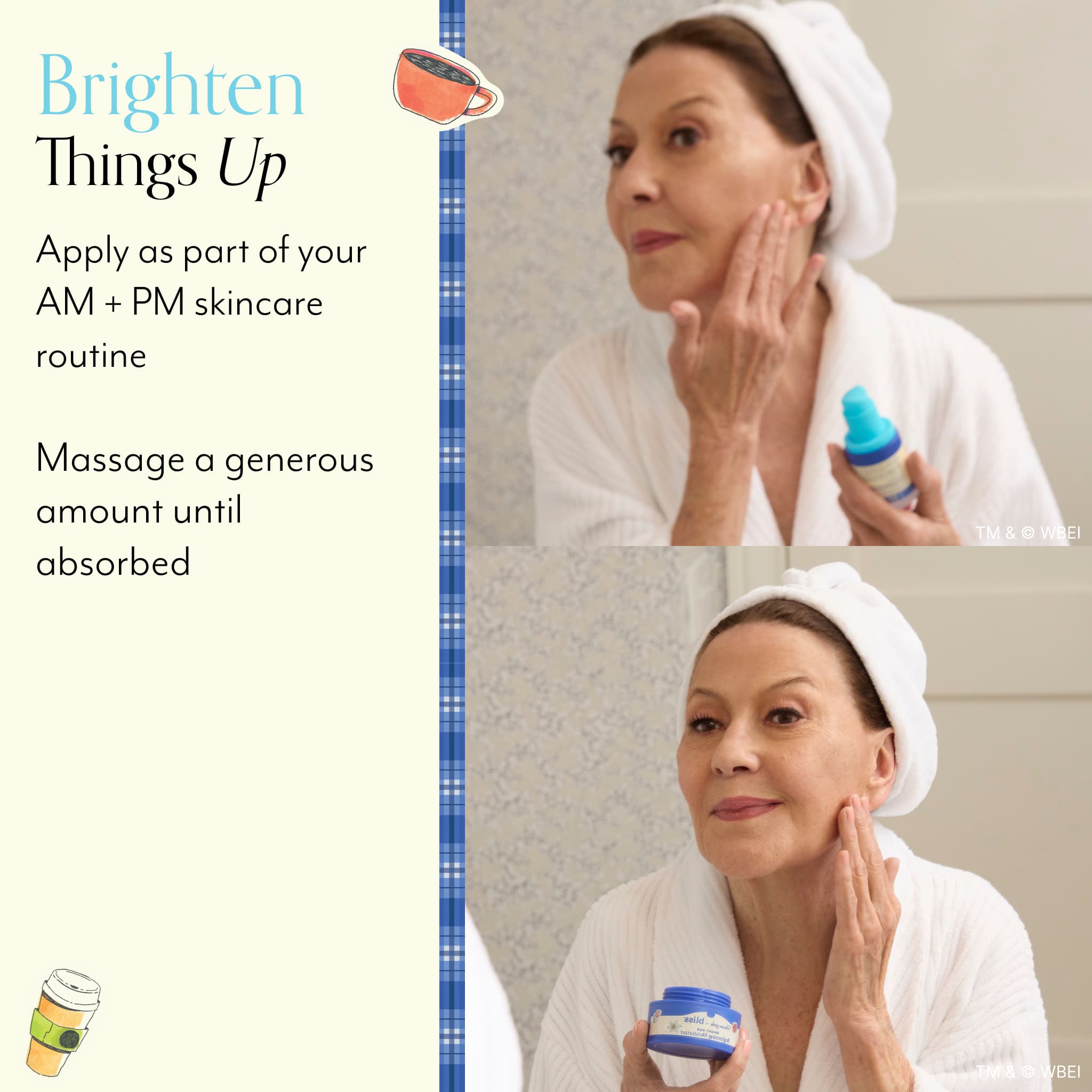 Gilmore Girls x Bliss Bright Idea Vitamin C Serum + Moisturizer Duo - Image 4