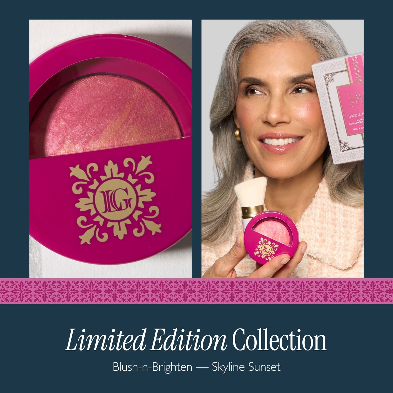 Limited Edition Baked Blush-n-Brighten Marbleized Blush - Image 8
