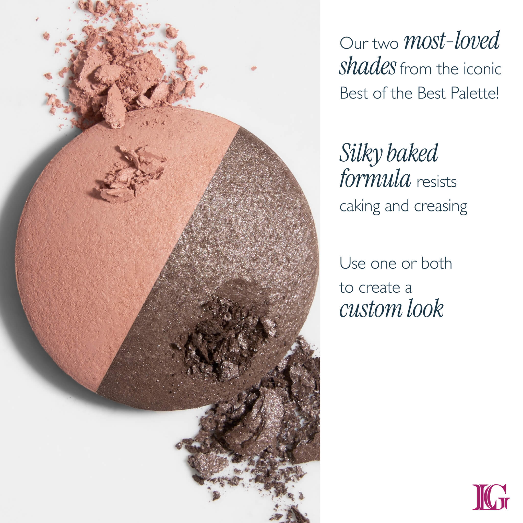 Baked Eyeshadow. Sunstone/Almond - Image 2