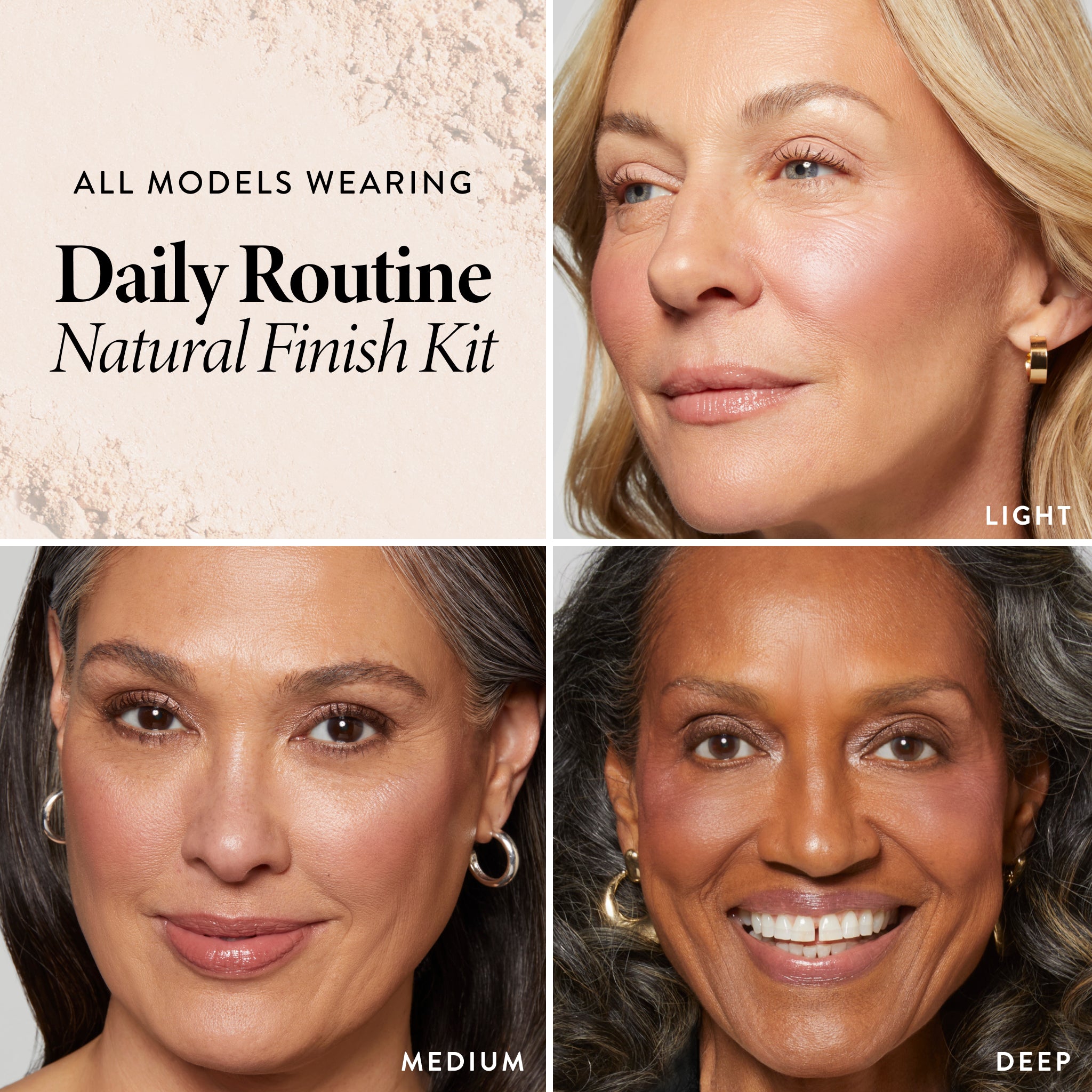 Daily Routine: Natural Finish Full Face Kit (4 PC) - Image 8