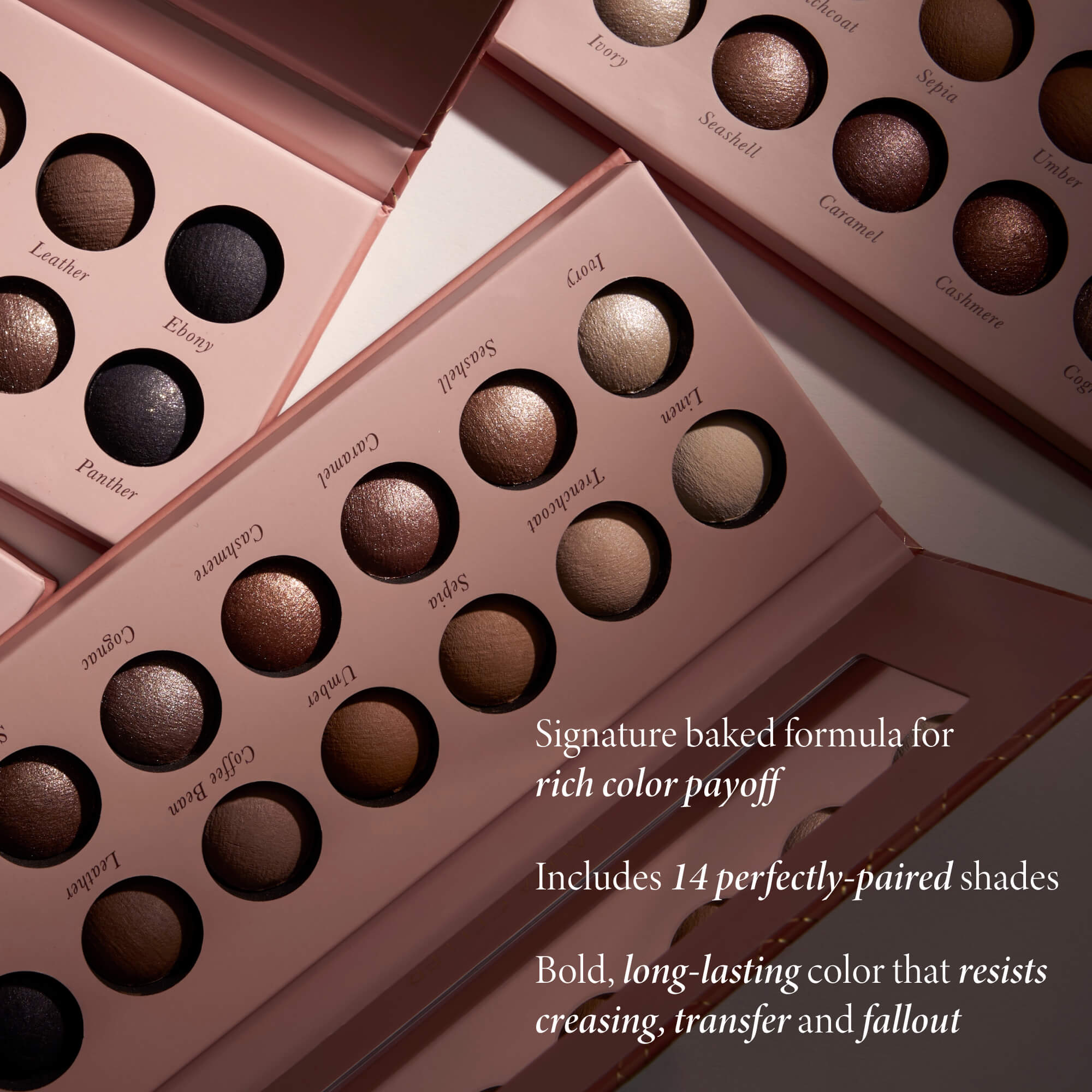 The Delectables 14 Multi-Finish Baked Eyeshadows Timeless Tones - Image 7