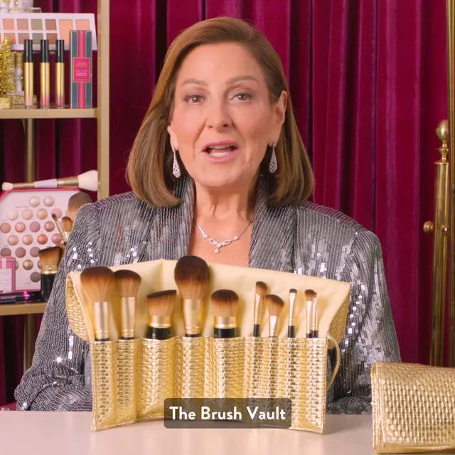 The Brush Vault Limited Edition Makeup Brush Collection (10 PC) - Image 2